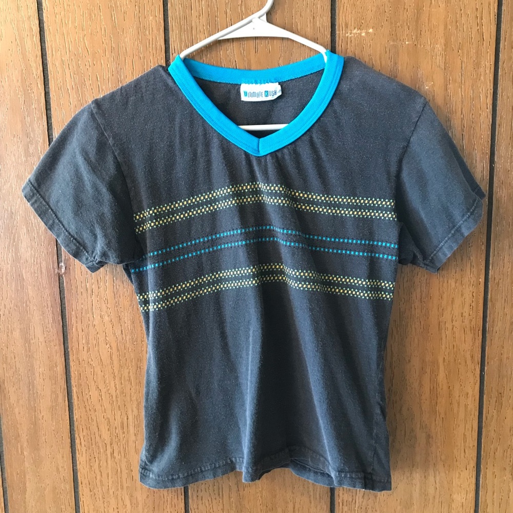 Vintage Kids Retro V-Neck Size L